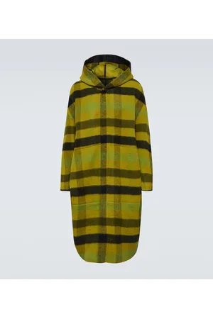 Rick Owens Checked wool coat