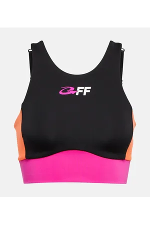 OFF-WHITE Logo sports bra