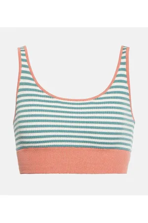 The Upside Sayulita Billy cotton-blend crop top