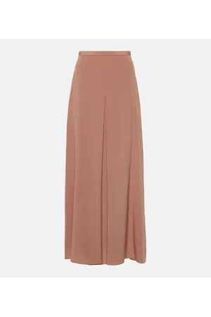 Fforme Lotta silk crÃªpe de chine maxi skirt