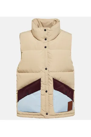 Tory Burch Colorblocked down vest