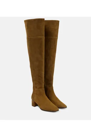 Jimmy Choo Loren 45 suede over-the-knee boots