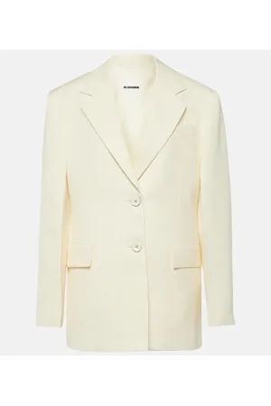 Jil Sander Oversized silk-blend blazer