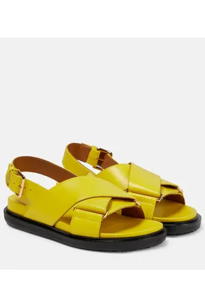 Marni Fussbett leather sandals