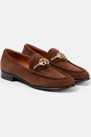 VALENTINO GARAVANI VLogo Gate suede loafers