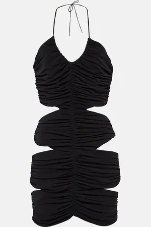 Monot MÃ´not Halterneck cutout minidress
