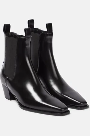 Totême Leather ankle boots