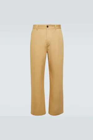 Marni Cotton gabardine straight pants