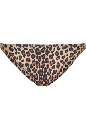 Simkhai Leopard bikini bottoms