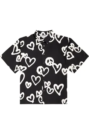 Molo Richie printed cotton twill shirt