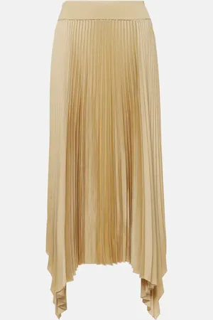 Joseph Ade plissÃ© crÃªpe midi skirt