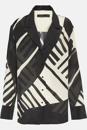 SIR Printed silk shirt