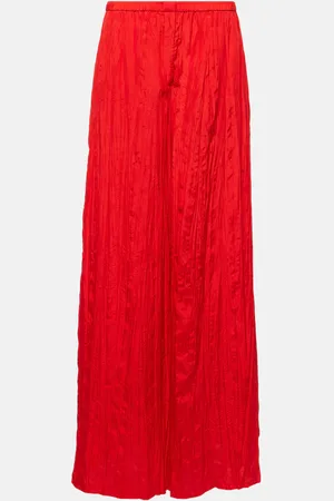 Joseph Thoresby plissÃ© silk palazzo pants