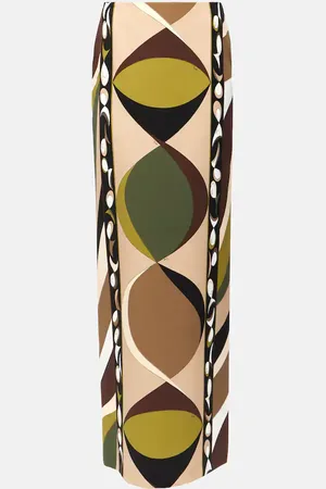 Puccini Silk miniskirt