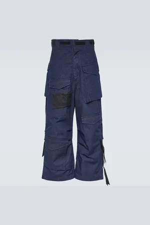 JUNYA WATANABE Deconstructed denim cargo pants