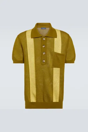 Frescobol Carioca Clemente pointelle cotton polo shirt