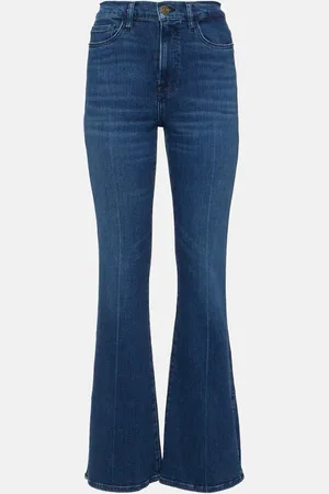 Frame Le Easy Flare high-rise flared jeans