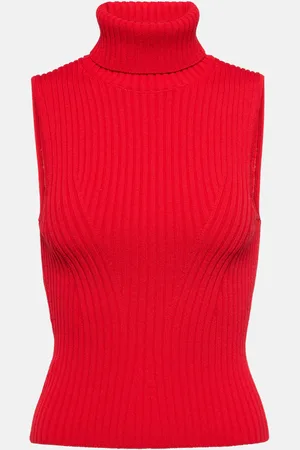 Staud Callum ribbed-knit top