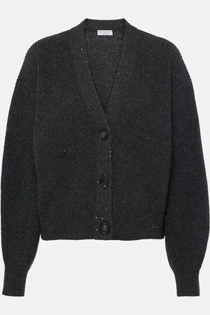 Brunello Cucinelli Cashmere-blend cardigan