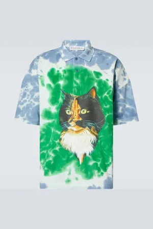 J.W.Anderson Printed cotton polo shirt