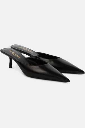 Saint Laurent Barbara 55 leather mules