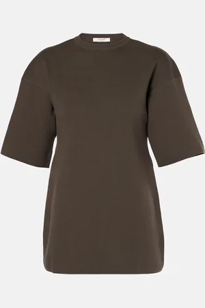 Fforme Dwyn wool and cotton-blend T-shirt