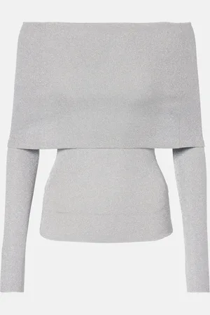 GALVAN Corte off-shoulder top