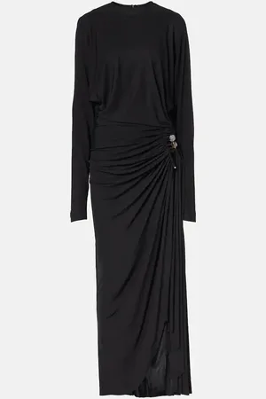 CHRISTOPHER ESBER Helix embellished jersey maxi dress