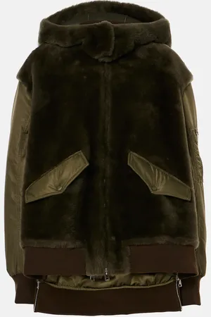 Blancha Technical shearling jacket