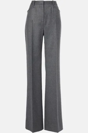 Tom Ford High-rise wool twill bootcut pants