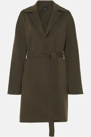 Joseph Light Double Face Cranwood wool and silk coat