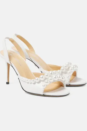 Mach & Mach Sirene embellished leather sandals