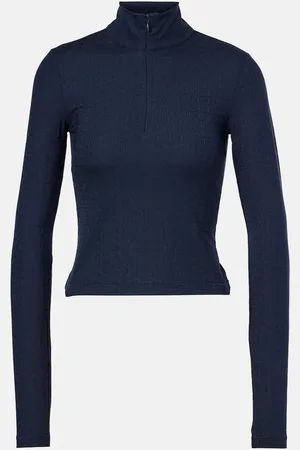 Tory Burch Cropped jacquard top