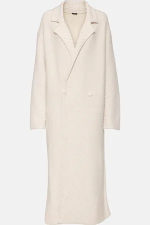Joseph Ribbed-knit wool-blend coat
