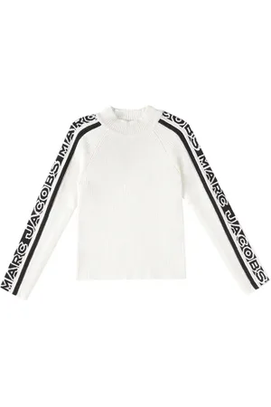 Marc Jacobs Logo ribbed-knit cotton-blend sweater