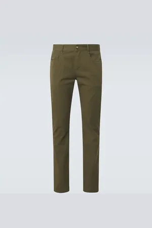 Saint Laurent Mid-rise slim pants