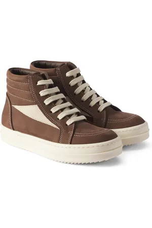 Rick Owens Vintage leather high-top sneakers