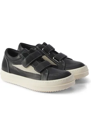 Rick Owens Straps Vintage leather low-top sneakers