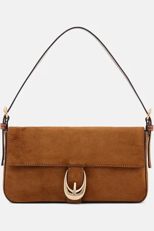 Staud Harlow suede shoulder bag