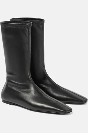 Totême Sock leather sock boots