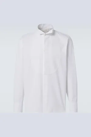 Saint Laurent Cotton tuxedo shirt