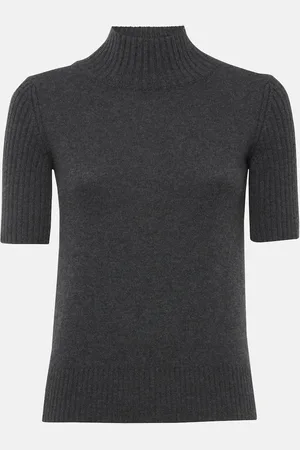 Khaite Cecil high-neck cashmere top