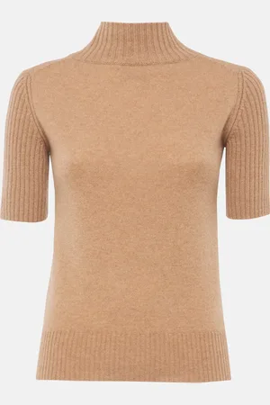 Khaite Cecil high-neck cashmere top