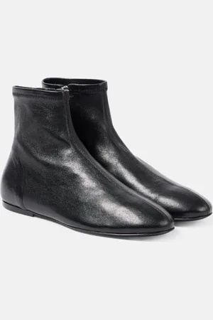 CO Leather sock boots