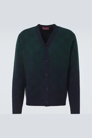 Gucci GG wool jacquard cardigan