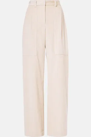 Brunello Cucinelli Monili cotton corduroy straight pants