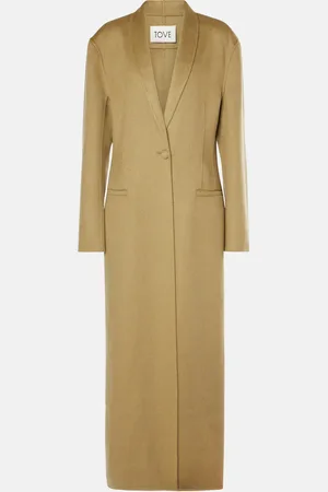 TOVE Zahra wool and cashmere-blend coat