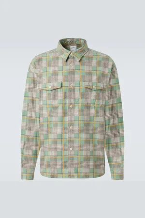 VISVIM Pioneer plaid cotton flannel shirt
