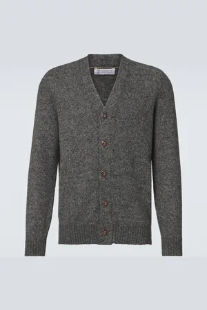 Brunello Cucinelli Alpaca and cotton-blend cardigan