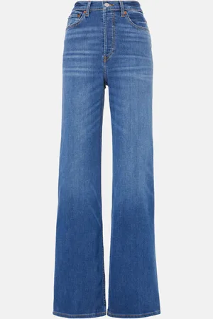 RE/DONE 70s high-rise wide-leg jeans